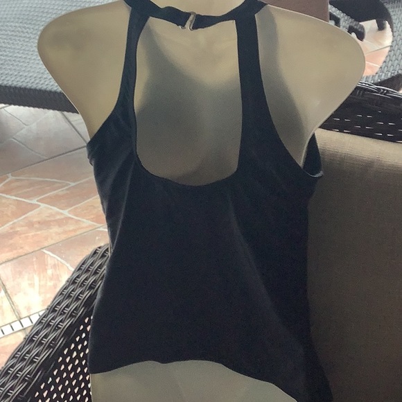 Vera Bradley reversible bikini stripes & black size S NWT Black tankini … - Picture 6 of 15